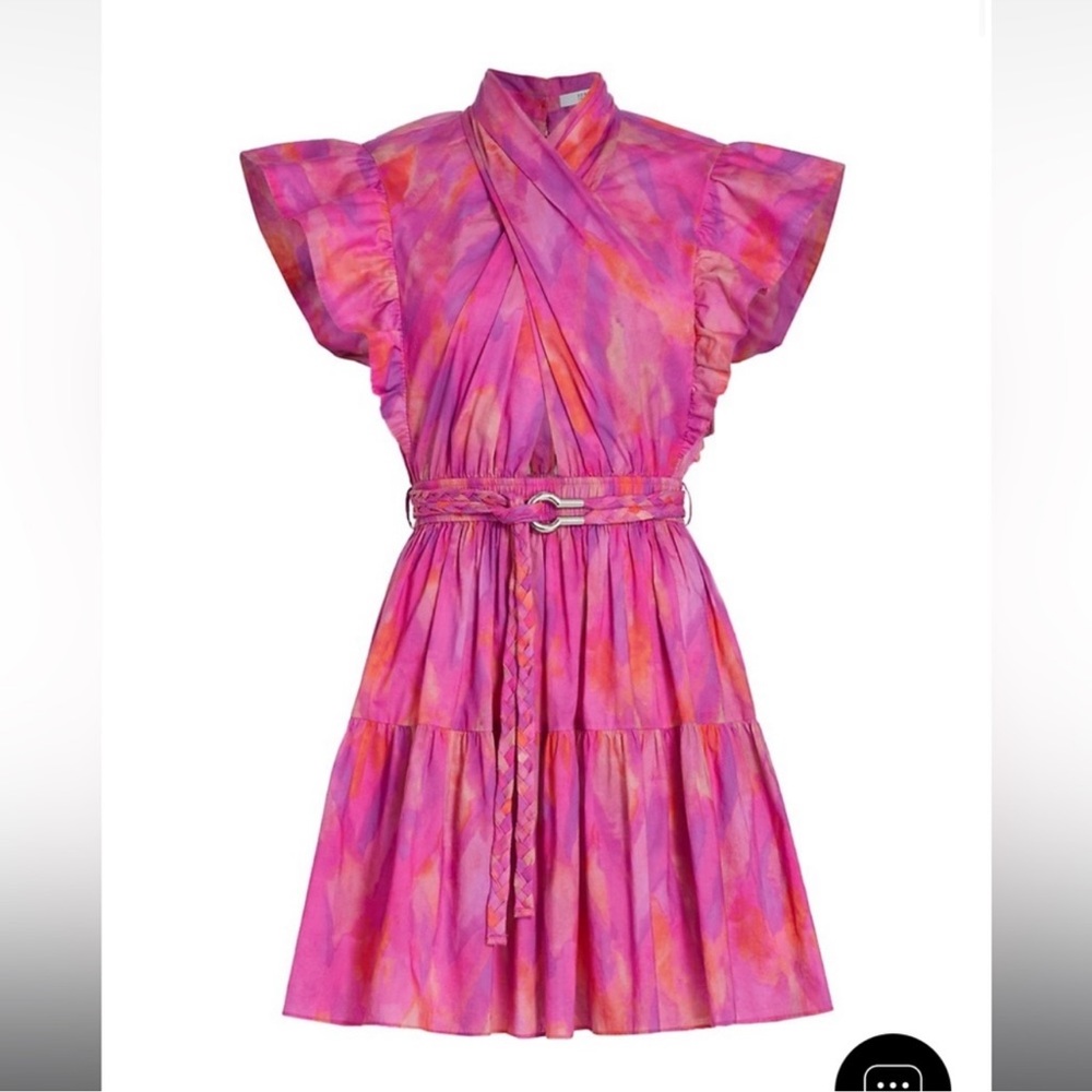 Derek lam IO Crosby Finn ruffle wrap dress